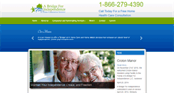 Desktop Screenshot of abridgeforindependence.com